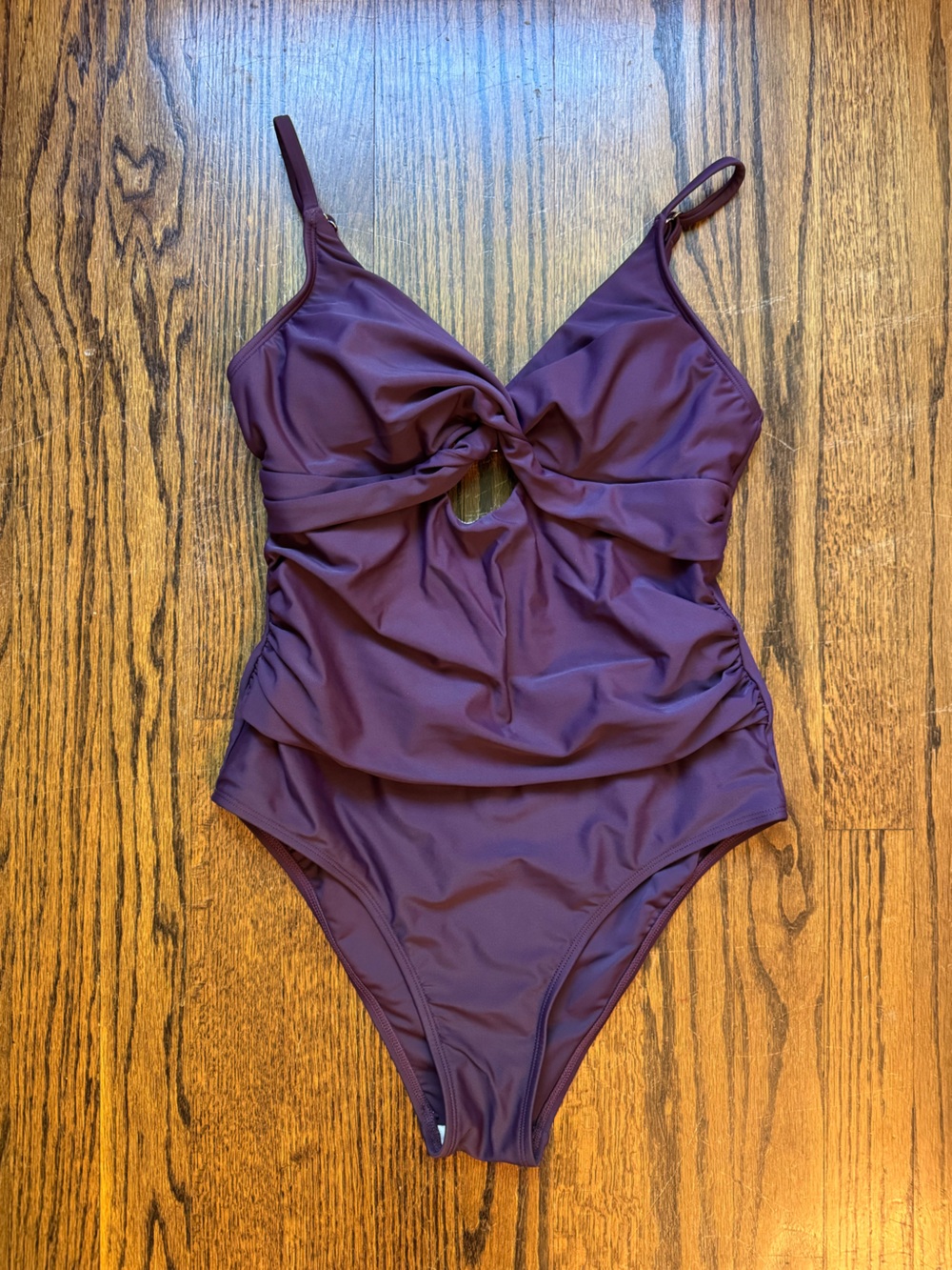 Purple One-Piece Swimsuit
